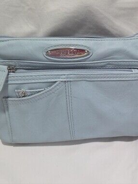 Rosetti Light Blue Mini Crossbody Wallet Bag